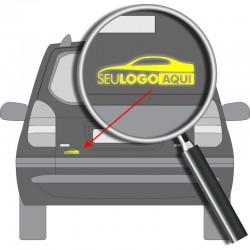 Adesivo com Recorte Eletrônico - PVC Refletivo