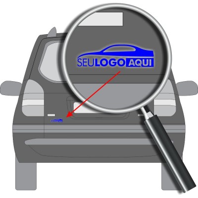 Adesivo com Recorte Eletrônico - PVC Refletivo