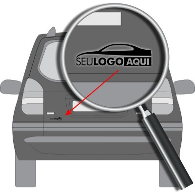 Adesivo com Recorte Eletrônico - PVC Refletivo