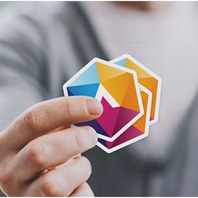 Adesivo com Recorte Eletrônico - PVC Cor Sólida